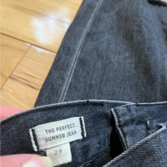 Madewell Perfect Summer Jean 29 Black - Picture 6 of 6